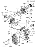 Page E Diagram and Parts List for FH721D DS05 Kawasaki Engine