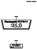 Page H Diagram and Parts List for FH721V-AS04  Kawasaki Engine