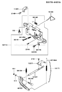 Page C Diagram and Parts List for FH680V AS21 Kawasaki Engine