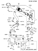 Page A Diagram and Parts List for FH721V AS32 Kawasaki Engine