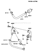 Page G Diagram and Parts List for FH721V-BS04  Kawasaki Engine