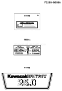 Page H Diagram and Parts List for FH721V-AS05  Kawasaki Engine