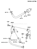 Page G Diagram and Parts List for FH721V-AS05  Kawasaki Engine