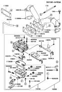 Page B Diagram and Parts List for FH721V-AS09  Kawasaki Engine
