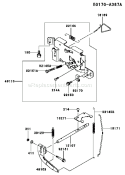 Page C Diagram and Parts List for FH721V-AS09  Kawasaki Engine