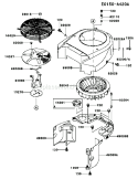 Page D Diagram and Parts List for FH721V-AS09  Kawasaki Engine