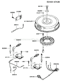 Page F Diagram and Parts List for FH721V-AS09  Kawasaki Engine