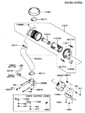 Page A Diagram and Parts List for FH721V BS23 Kawasaki Engine