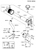 Page A Diagram and Parts List for FH680V CS32 Kawasaki Engine