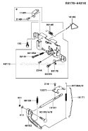 Page C Diagram and Parts List for FH721V-DS09  Kawasaki Engine