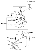 Page C Diagram and Parts List for FH721V-DS15  Kawasaki Engine