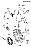 Page F Diagram and Parts List for FH770D-AS04  Kawasaki Engine