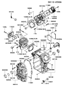 Page E Diagram and Parts List for FH770D-AS01  Kawasaki Engine