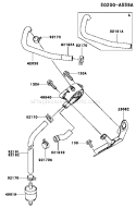 Page G Diagram and Parts List for FH770D-AS01  Kawasaki Engine