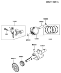 Part Location Diagram of 59051-2368 Kawasaki Gear-Spur-Governor