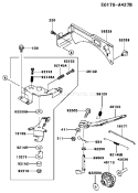 Page C Diagram and Parts List for FJ100D-AS00  Kawasaki Engine