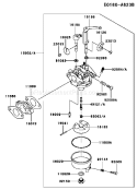 Part Location Diagram of 49121-2256 Kawasaki Nozzle-Main