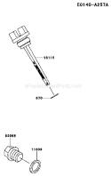 Page I Diagram and Parts List for FJ100D-AS00  Kawasaki Engine