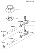 Page G Diagram and Parts List for FJ151V-AC50  Kawasaki Engine