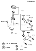 Page I Diagram and Parts List for FJ151V-AC50  Kawasaki Engine