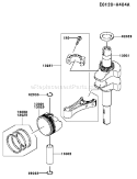 Page I Diagram and Parts List for FJ180V-AS72  Kawasaki Engine