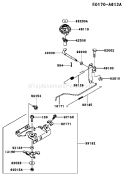 Page C Diagram and Parts List for FJ180V AS36 Kawasaki Engine