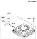 Page L Diagram and Parts List for FJ180V BS23 Kawasaki Engine