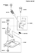 Page B Diagram and Parts List for FJ180V BS23 Kawasaki Engine