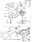 Page C Diagram and Parts List for FJ180V BS39 Kawasaki Engine