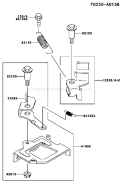 Page B Diagram and Parts List for FJ180V CS17 Kawasaki Engine