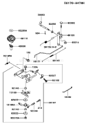 Page D Diagram and Parts List for FJ180V CS17 Kawasaki Engine