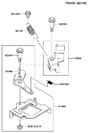 Page B Diagram and Parts List for FJ180V CS31 Kawasaki Engine