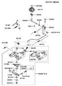 Page D Diagram and Parts List for FJ180V CS31 Kawasaki Engine