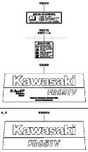 Part Location Diagram of 56080-0021 Kawasaki Label-Brand