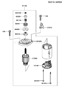Page J Diagram and Parts List for FR651V AS04 Kawasaki Engine