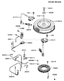 Page F Diagram and Parts List for FS730V AS04 Kawasaki Engine