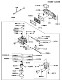 Page B Diagram and Parts List for FX730V AS04 Kawasaki Engine