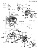 Page E Diagram and Parts List for FX730V AS04 Kawasaki Engine