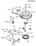 Page F Diagram and Parts List for FX730V AS04 Kawasaki Engine