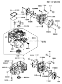 Part Location Diagram of 11022-6012 Kawasaki Case-Rocker,#1