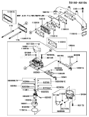 Page B Diagram and Parts List for FX801V BS05 Kawasaki Engine