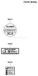 Page H Diagram and Parts List for FX850V AS08 Kawasaki Engine
