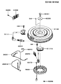 Page F Diagram and Parts List for FX921V AS00 Kawasaki Engine