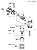 Page J Diagram and Parts List for FX921V AS04 Kawasaki Engine