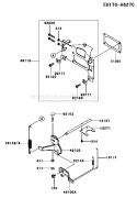 Part Location Diagram of 16171-7018 Kawasaki Link