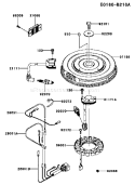 Part Location Diagram of 21193-7053 Kawasaki DISCONTINUED