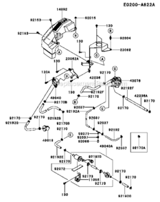 Part Location Diagram of 59071-0723 Kawasaki Joint