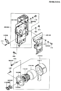 Page A Diagram and Parts List for FZ340D CS06 Kawasaki Engine