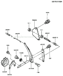 Page C Diagram and Parts List for FZ340D CS06 Kawasaki Engine