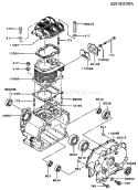 Part Location Diagram of 112B0670 Kawasaki Bolt